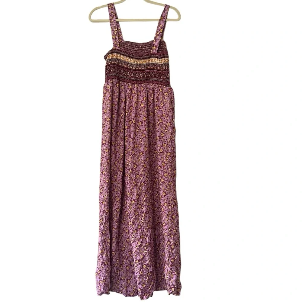 Dokotoo Bohemian Floral Pink Jumpsuit Romper - Picture 3 of 8